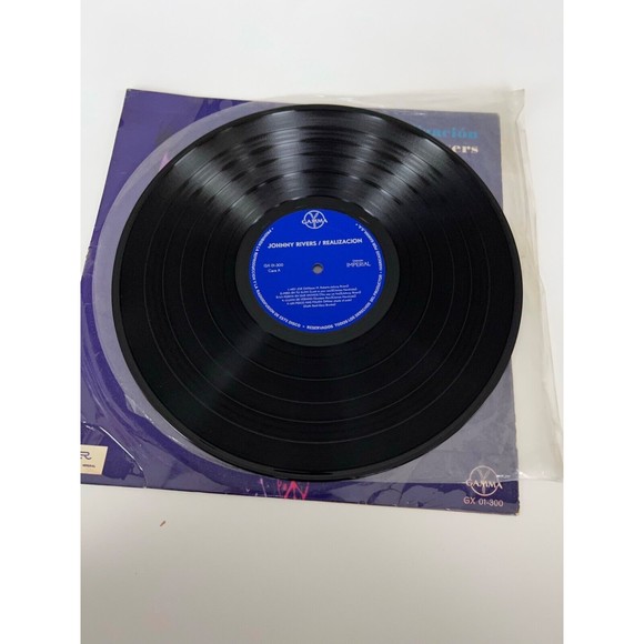 Johnny Rivers Realización 1968 LP Gamma GX 01-300 Import Mexico VG+ - Picture 3 of 8